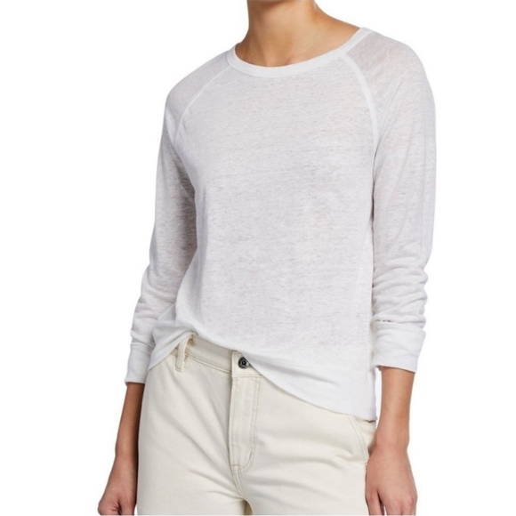 NWT Vince Linen Sweater Tee - Picture 4 of 4